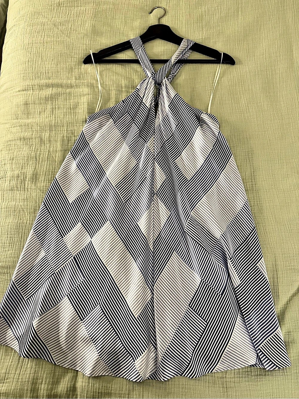 Banana Republic Silk Halter Mini Dress Size XS